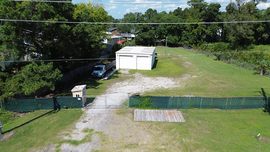 Fenced In Area: 95 Broadway and 97 Broadway St